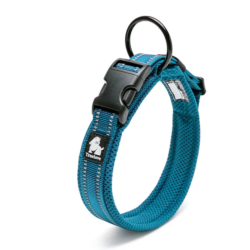 Truelove Reflector Dog Collar - Breathable And Adjustable For Maximum Comfort