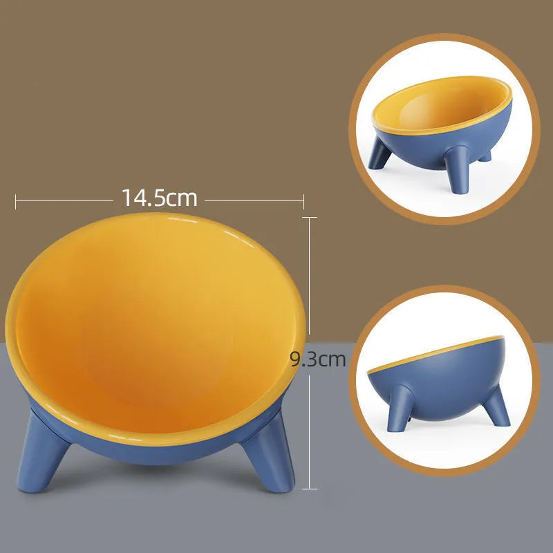 Raised Food Bowl For Cats And Dogs - Ergonomic Design