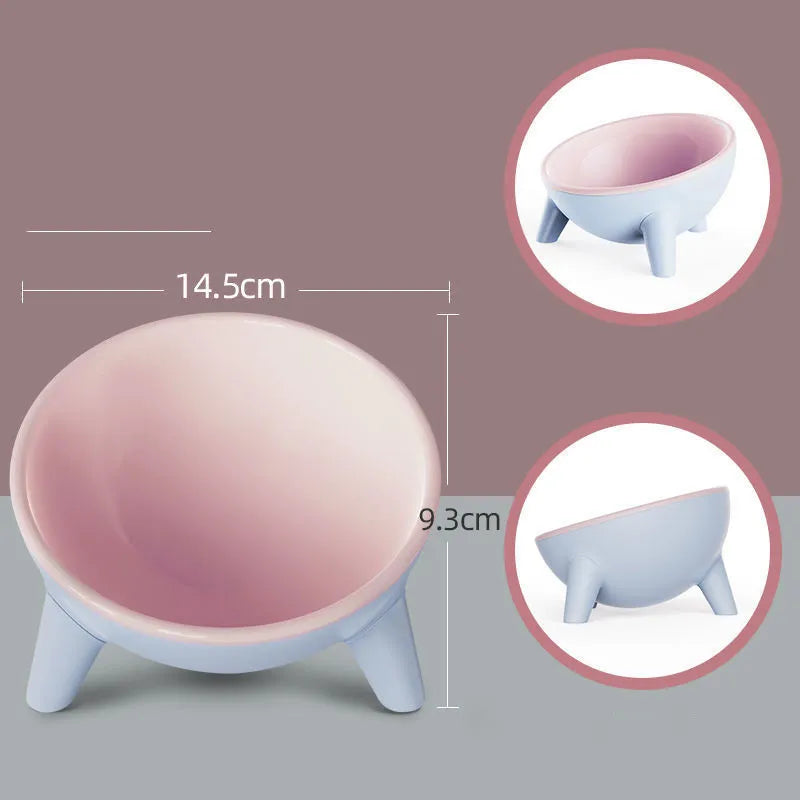 Raised Food Bowl For Cats And Dogs - Ergonomic Design
