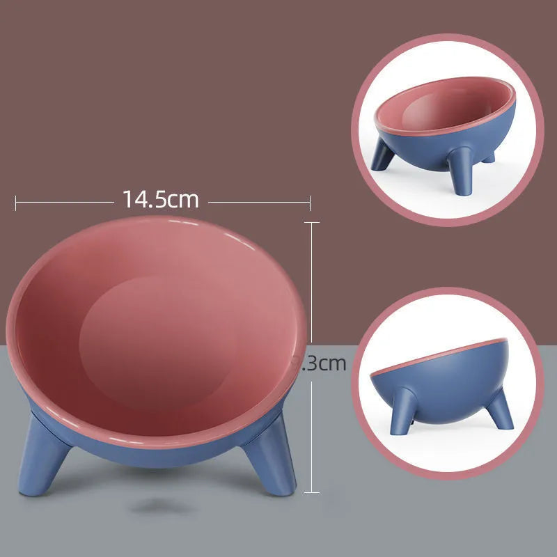 Raised Food Bowl For Cats And Dogs - Ergonomic Design
