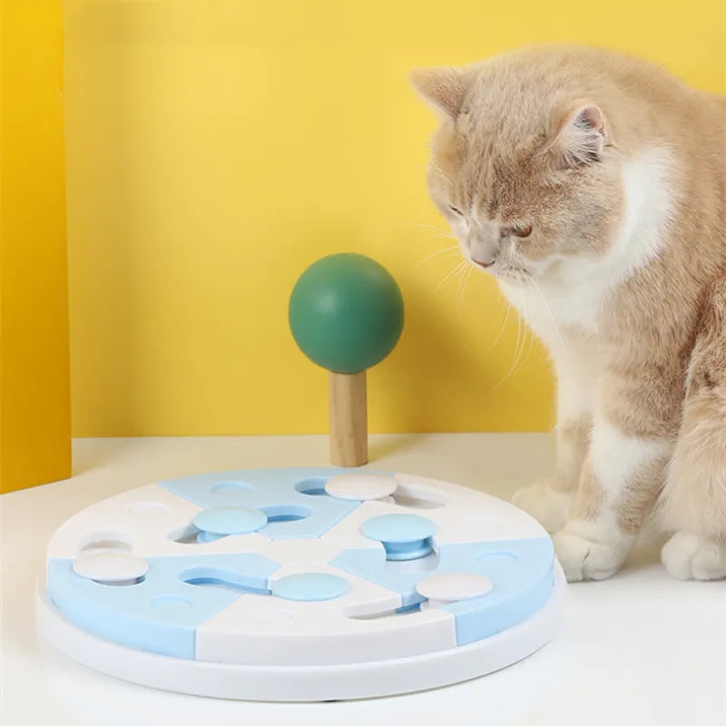 Intelligent Food Toy For Cats And Dogs - Interactive Puzzle For Mental Stimulation
