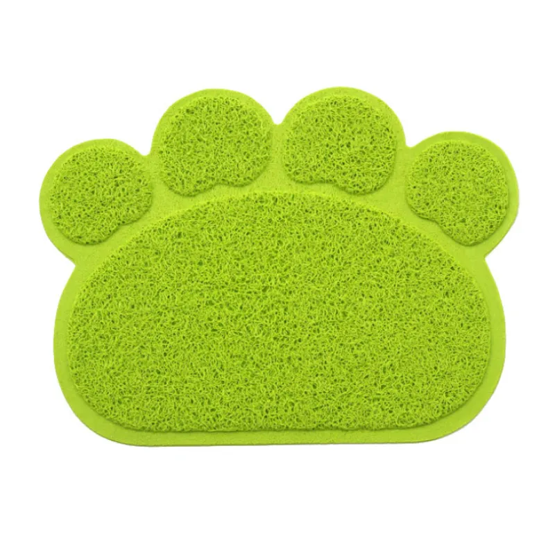 Cat Litter Mat in the Shape of a Paw for Clean Floors and Less Litter Loss