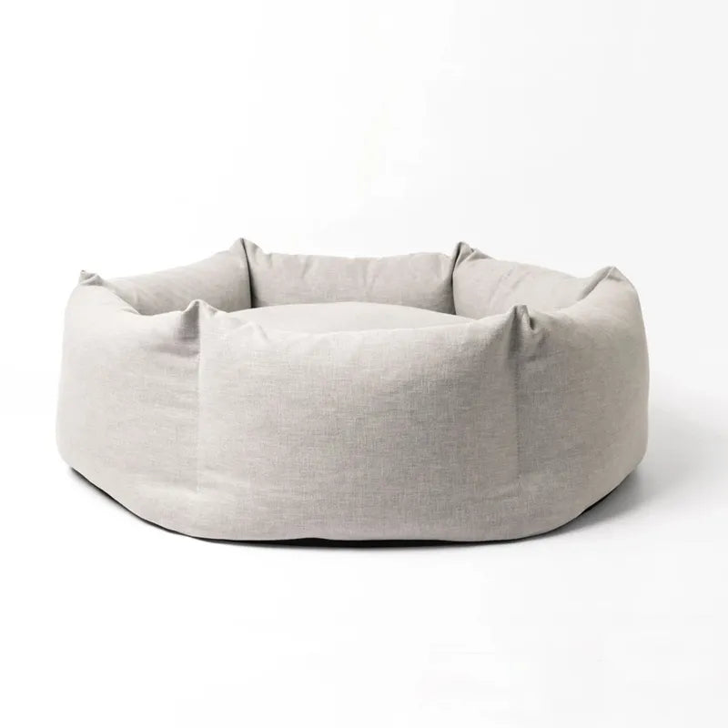 Comfortable Dog Bed - Soft Pet Bed With High Edge For More Comfort