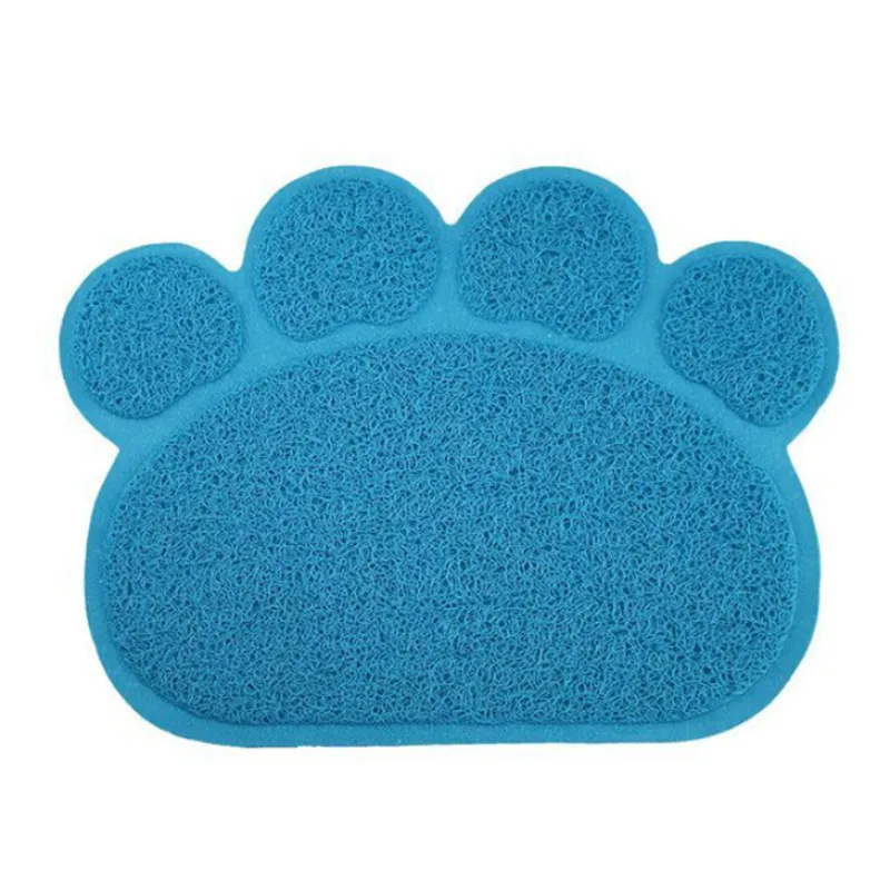 Cat Litter Mat in the Shape of a Paw for Clean Floors and Less Litter Loss