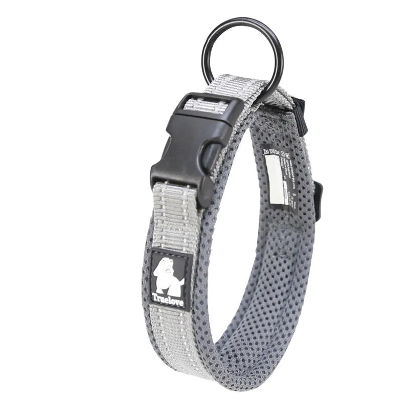 Truelove Reflector Dog Collar - Breathable And Adjustable For Maximum Comfort
