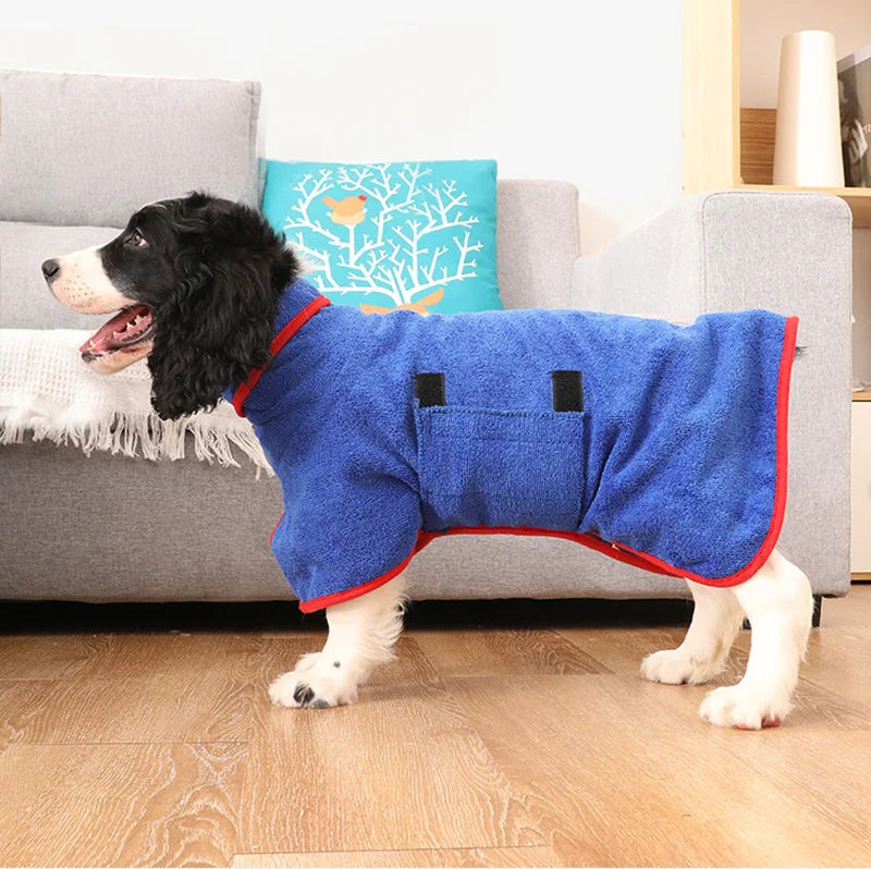 Comfortable Dog Bathrobe