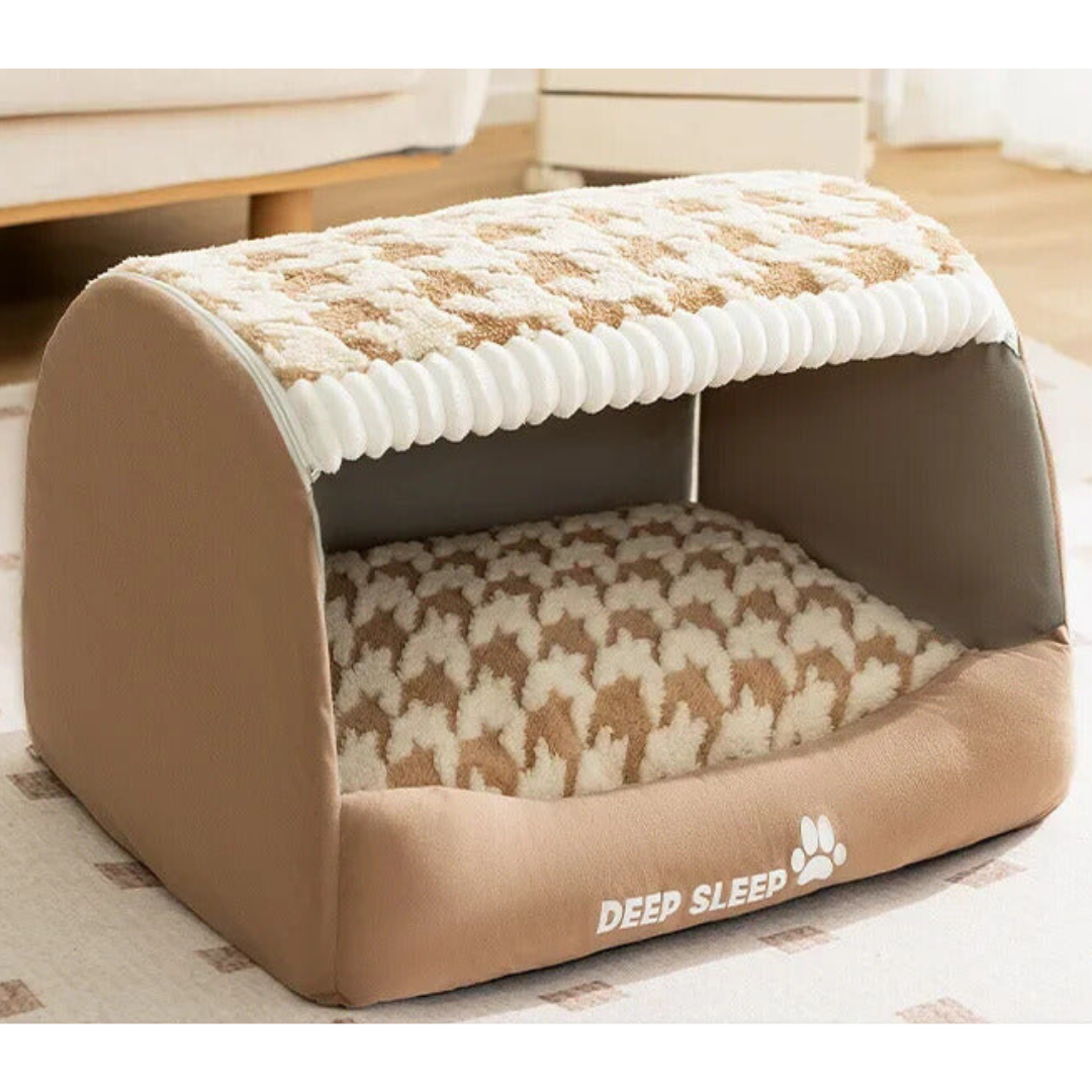 Cozy Plush Dog House