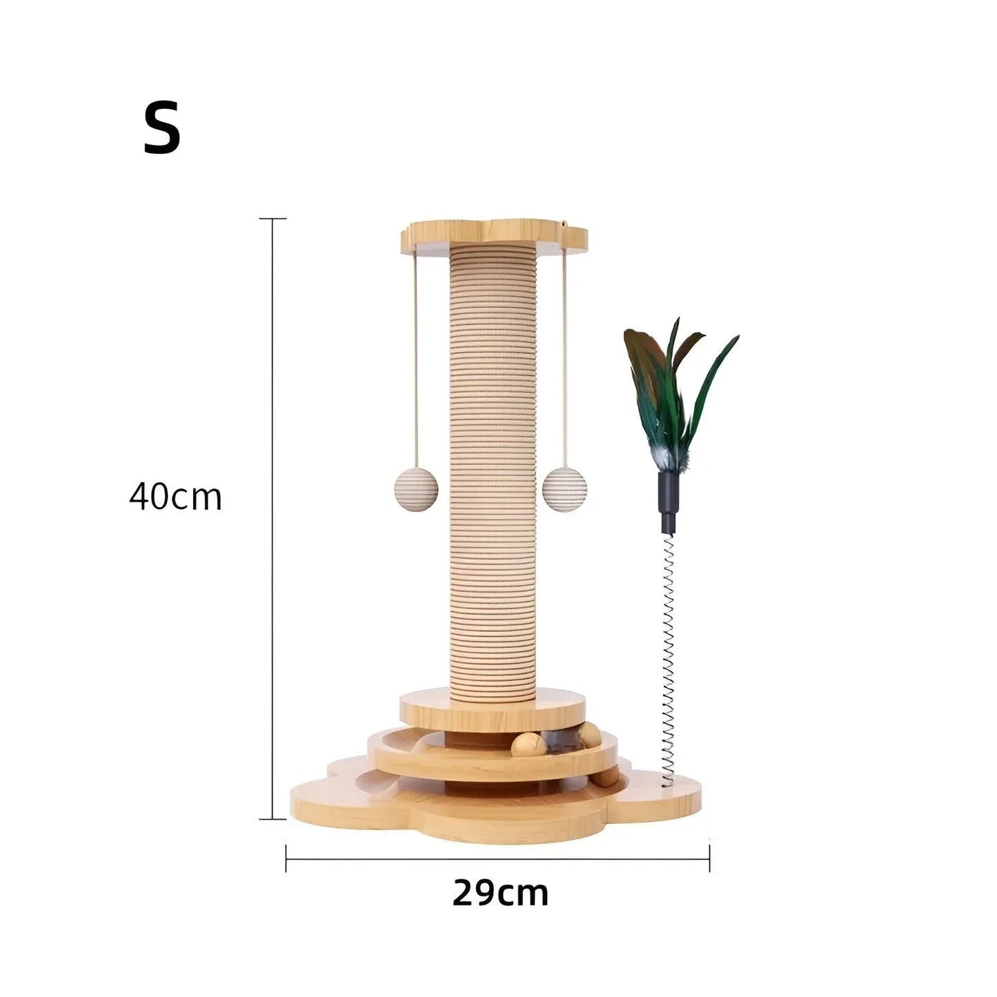 Wooden Toys For Cats 24x40