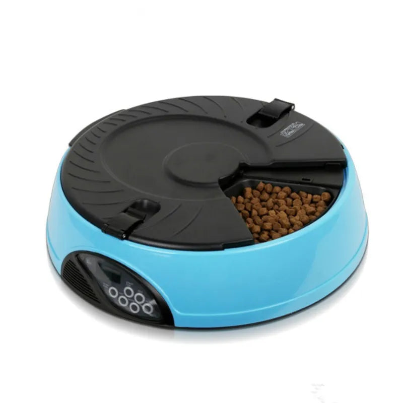 Automatic Food Dispenser For Dogs And Cats With Timer And Portion Control