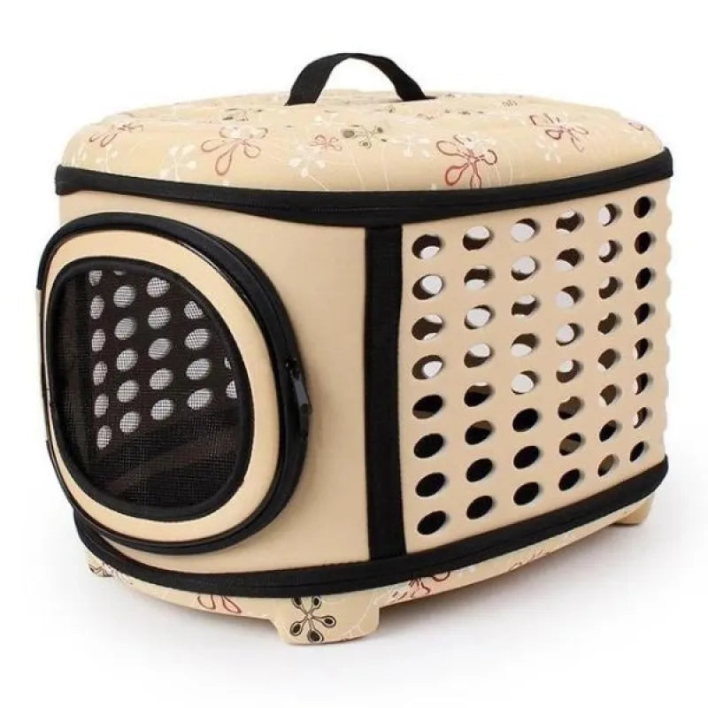 Compact Cat Carrier Bag With Ventilation - Perfect For Travel And Outings