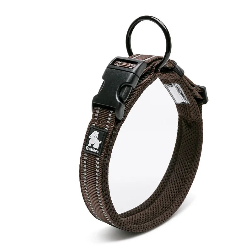 Truelove Reflector Dog Collar - Breathable And Adjustable For Maximum Comfort