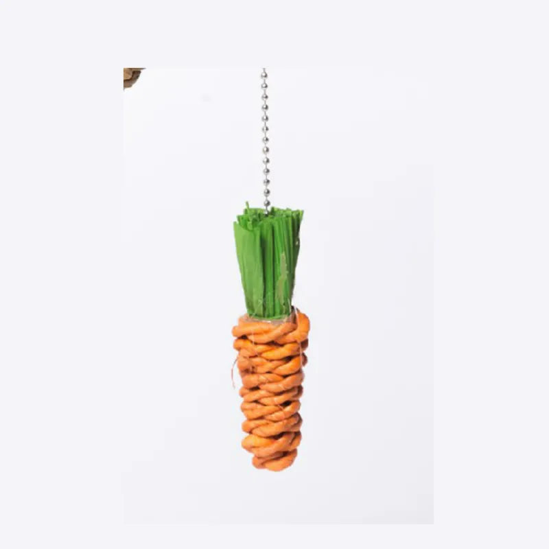 Cat Scratching Post In Tree Design - Sisal Scratching Post With Carrot Toys