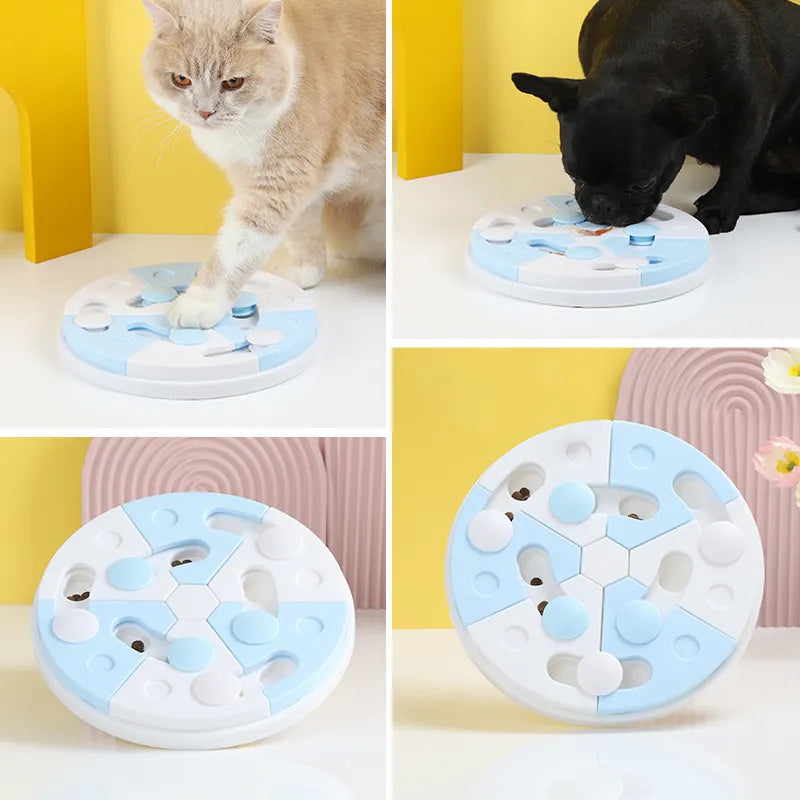 Intelligent Food Toy For Cats And Dogs - Interactive Puzzle For Mental Stimulation