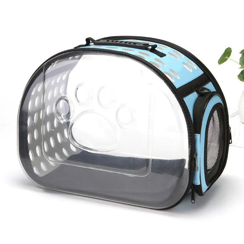Pet Carrier Bag - Portable Pet Carrier Box With Viewing Window