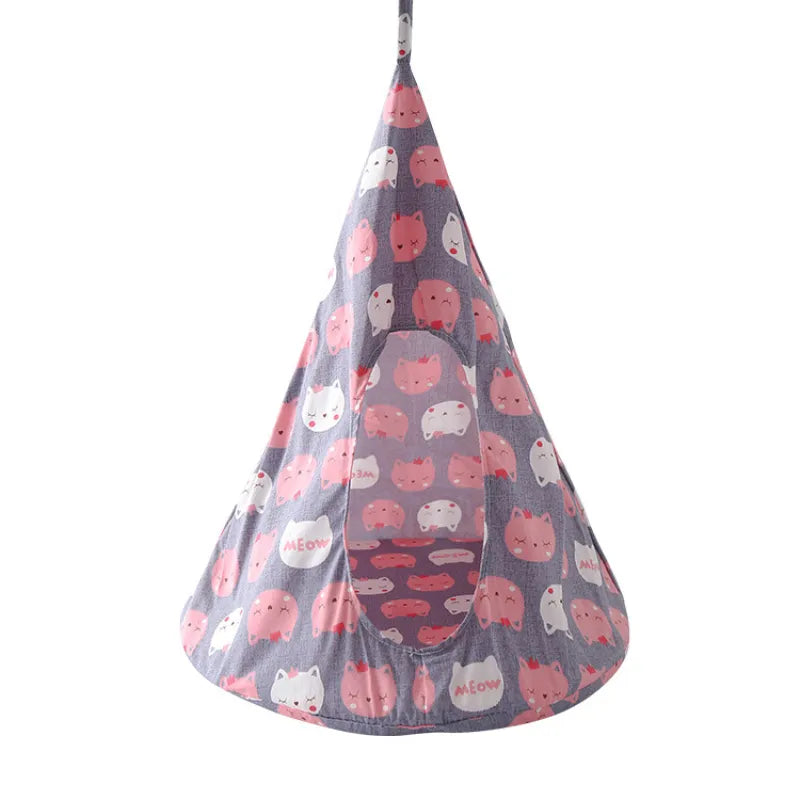 Cat Hammock In Tent Design - Comfortable Sleeping Cave For Cats