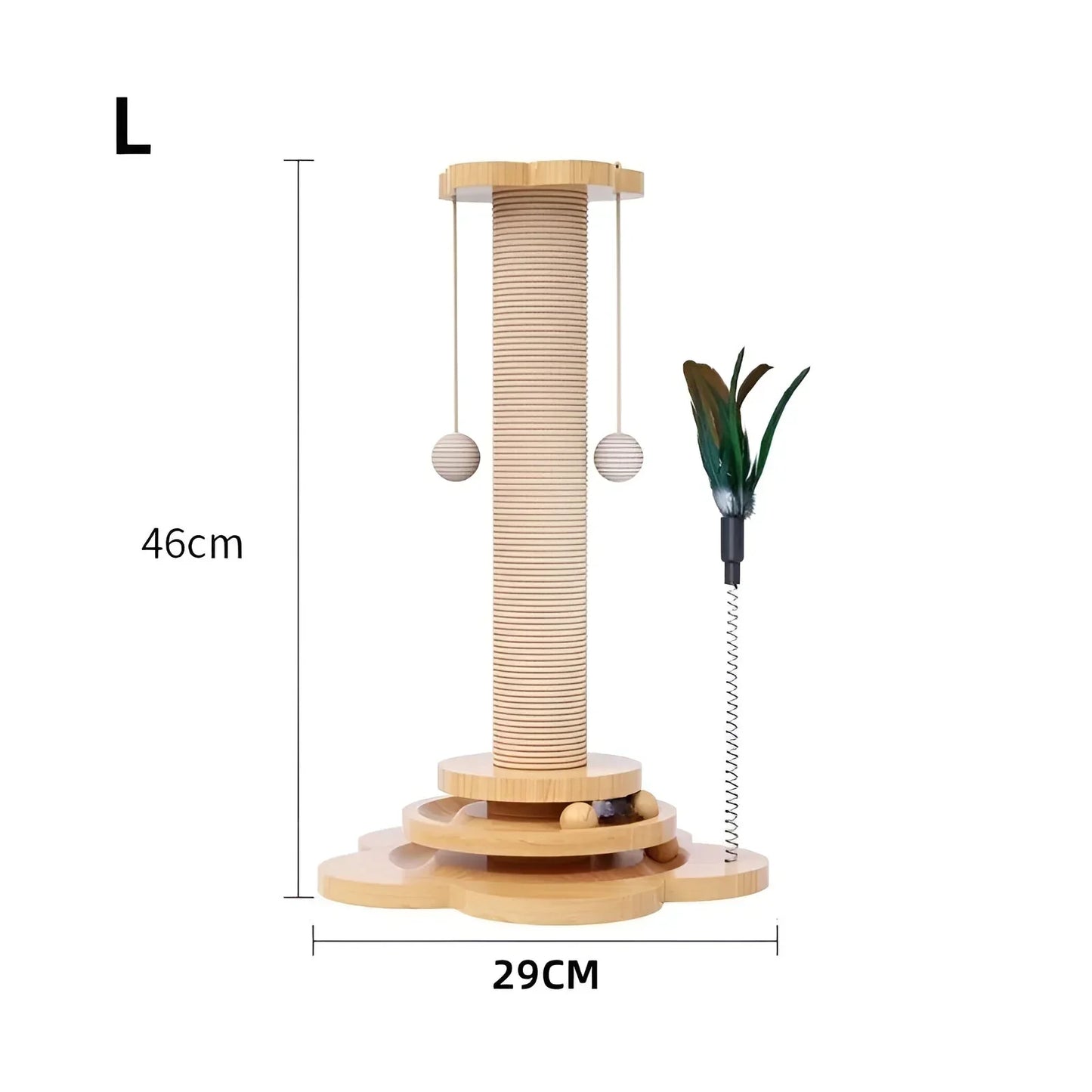 Wooden Toys For Cats 24x40