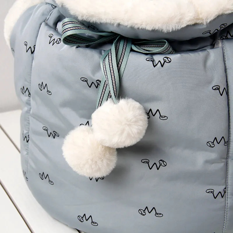 Cozy Cat Bed Bag - Warm And Comfortable With Fleece Lining