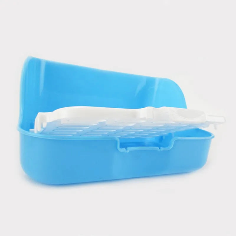 Plastic Litter Tray With Ventilation Grille - Practical And Easy To Clean