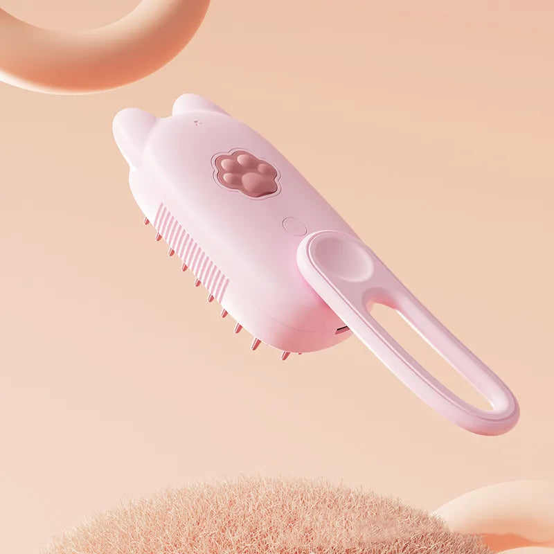 Electric Massage Brush With Cat Ears For Relaxing Scalp Care
