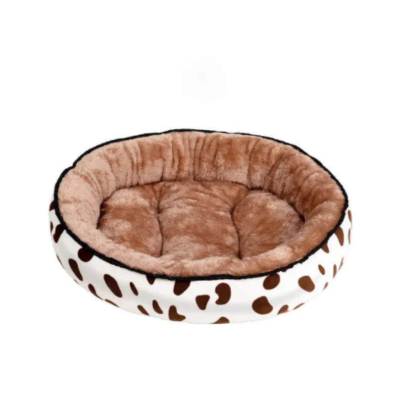 Dog Bed in Dots Design for Comfortable Rest