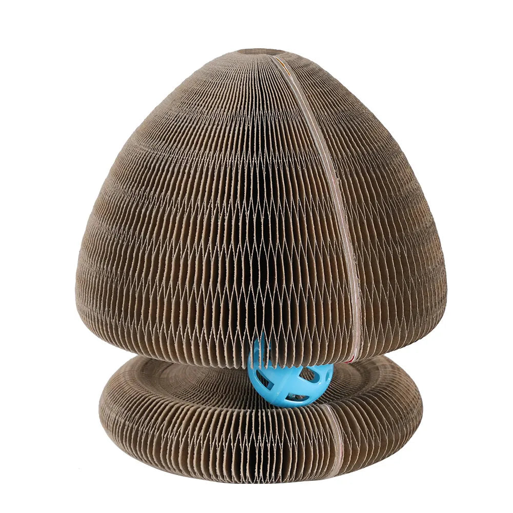 Cat Scratching Toy Tower - With Interactive Ball For Scratching Fun In Different Styles