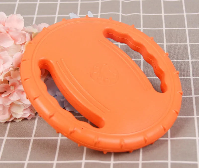 Floating Teething Ring for Dogs with Textured Surface