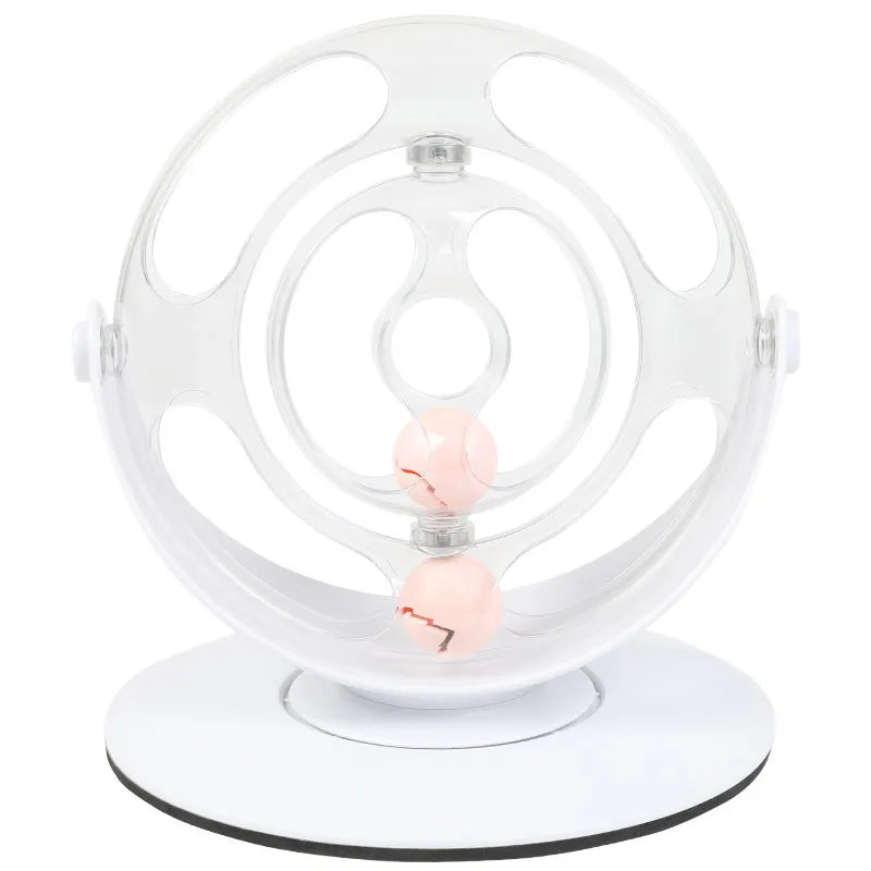 Interactive Cat Toy with Rotating Balls and 360 ° Movement