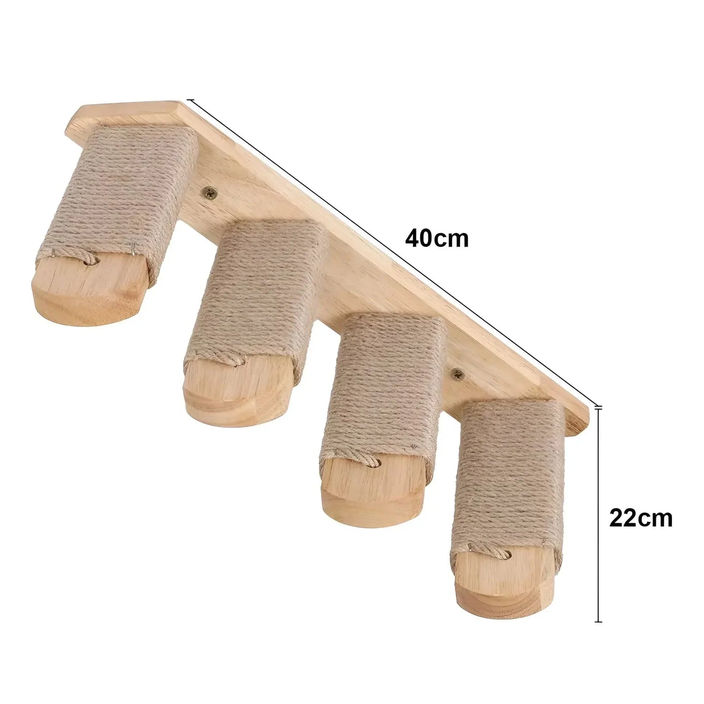 Customizable Cat Wall Scratching Tree