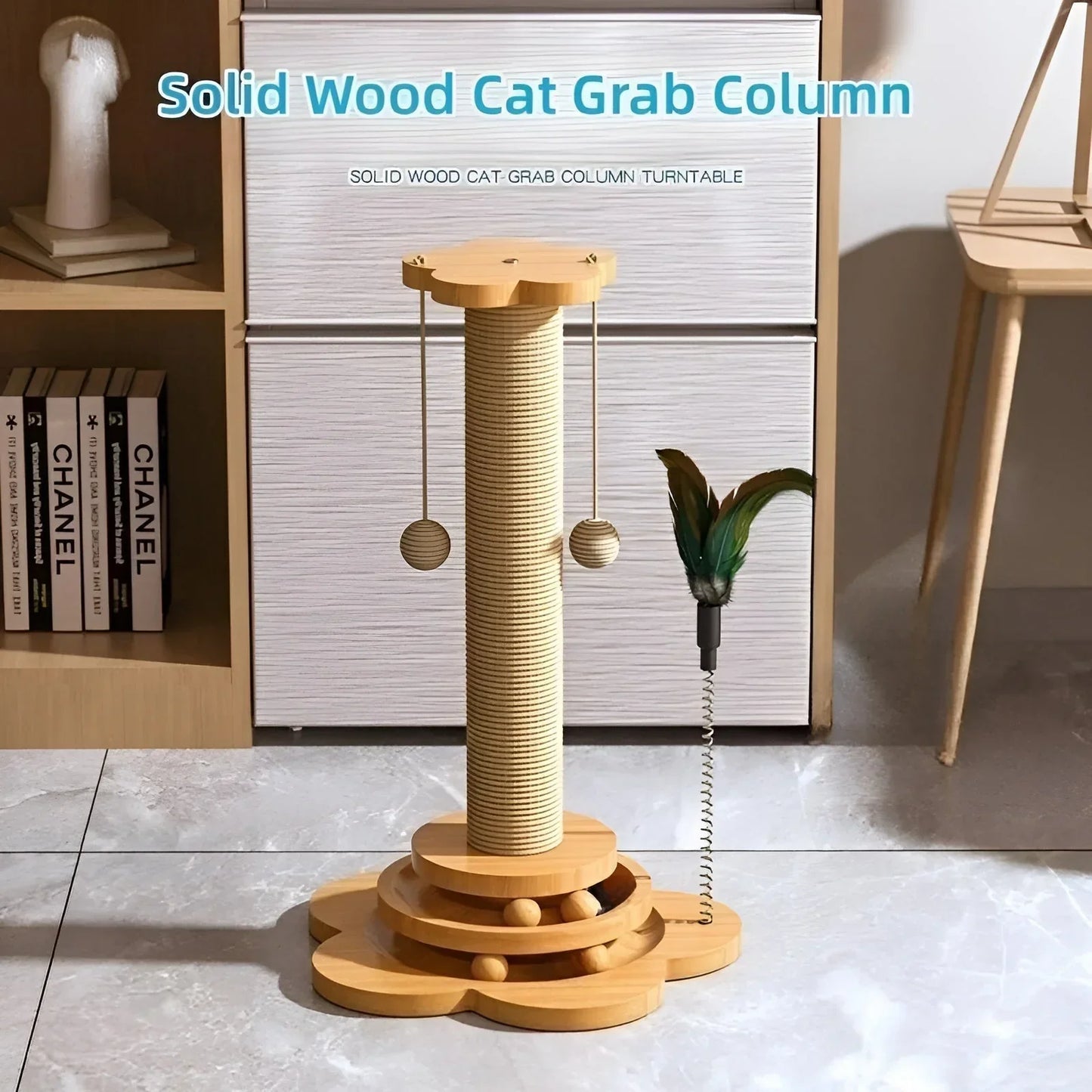 Wooden Toys For Cats 24x40