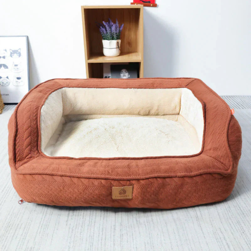 Comfortable Dog Bed with Ergonomics