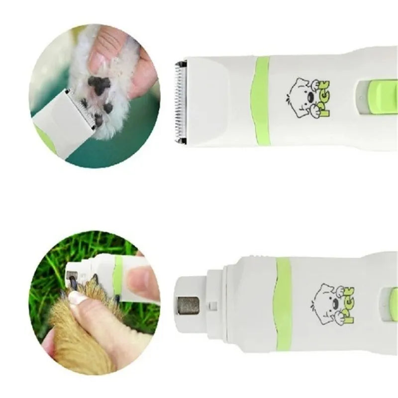Electric Hair Clippers For Pets - Codos Cp-5200 With Multiple Attachments