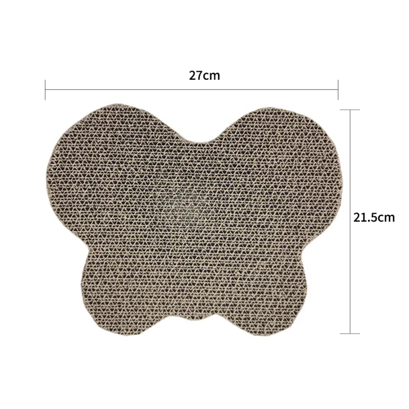 Cat Scratching Mat In Fruit And Animal Shapes - Scratching Board Made Of Corrugated Cardboard