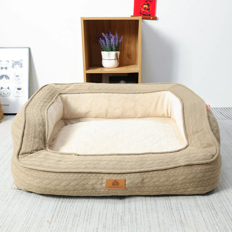 Comfortable Dog Bed with Ergonomics