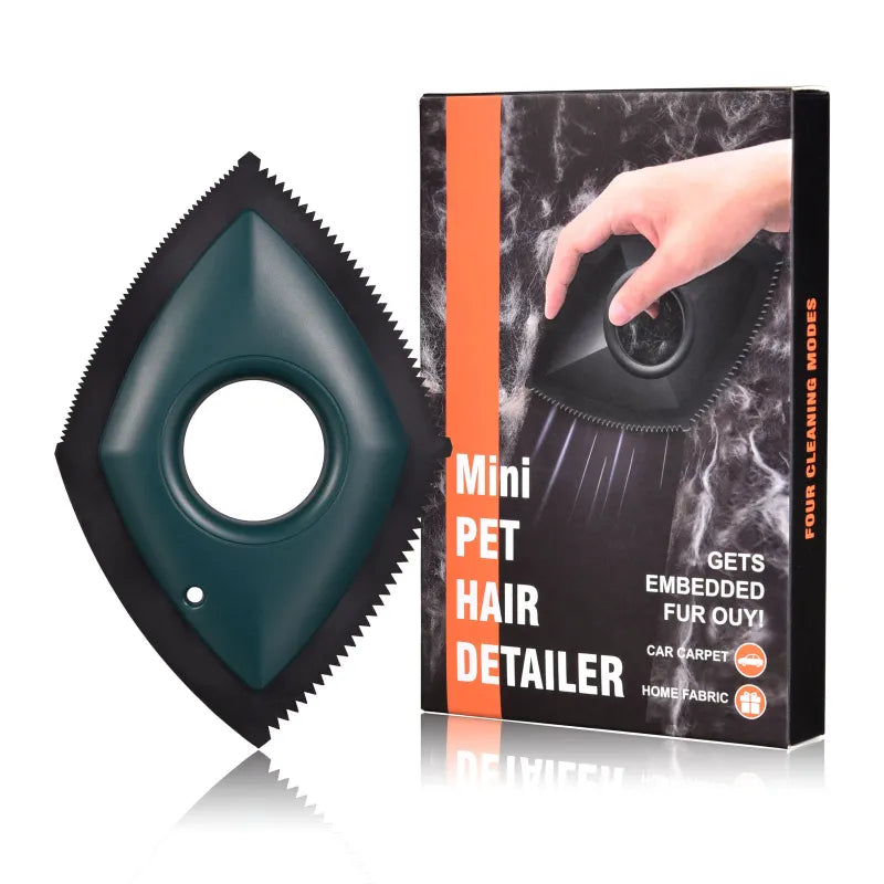 Effective Pet Hair Remover For Furniture Carpets And Clothing With Ergonomic Handle
