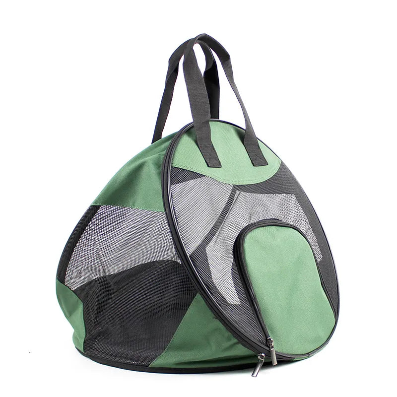 Foldable Pet Carrier Bag - Breathable Carrier Bag For Dogs & Cats