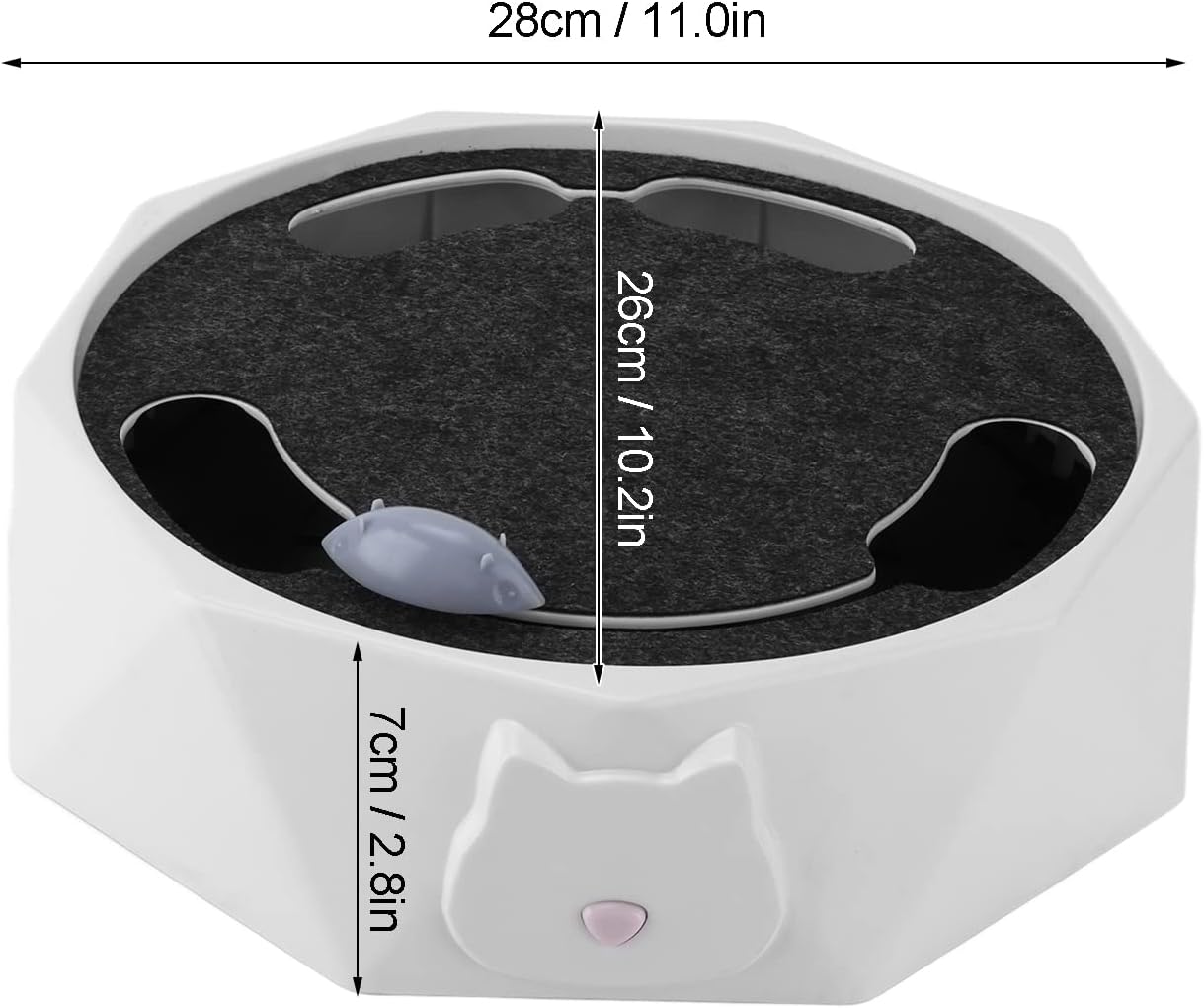 Interactive Mouse Hide-and-seek Game For Cats