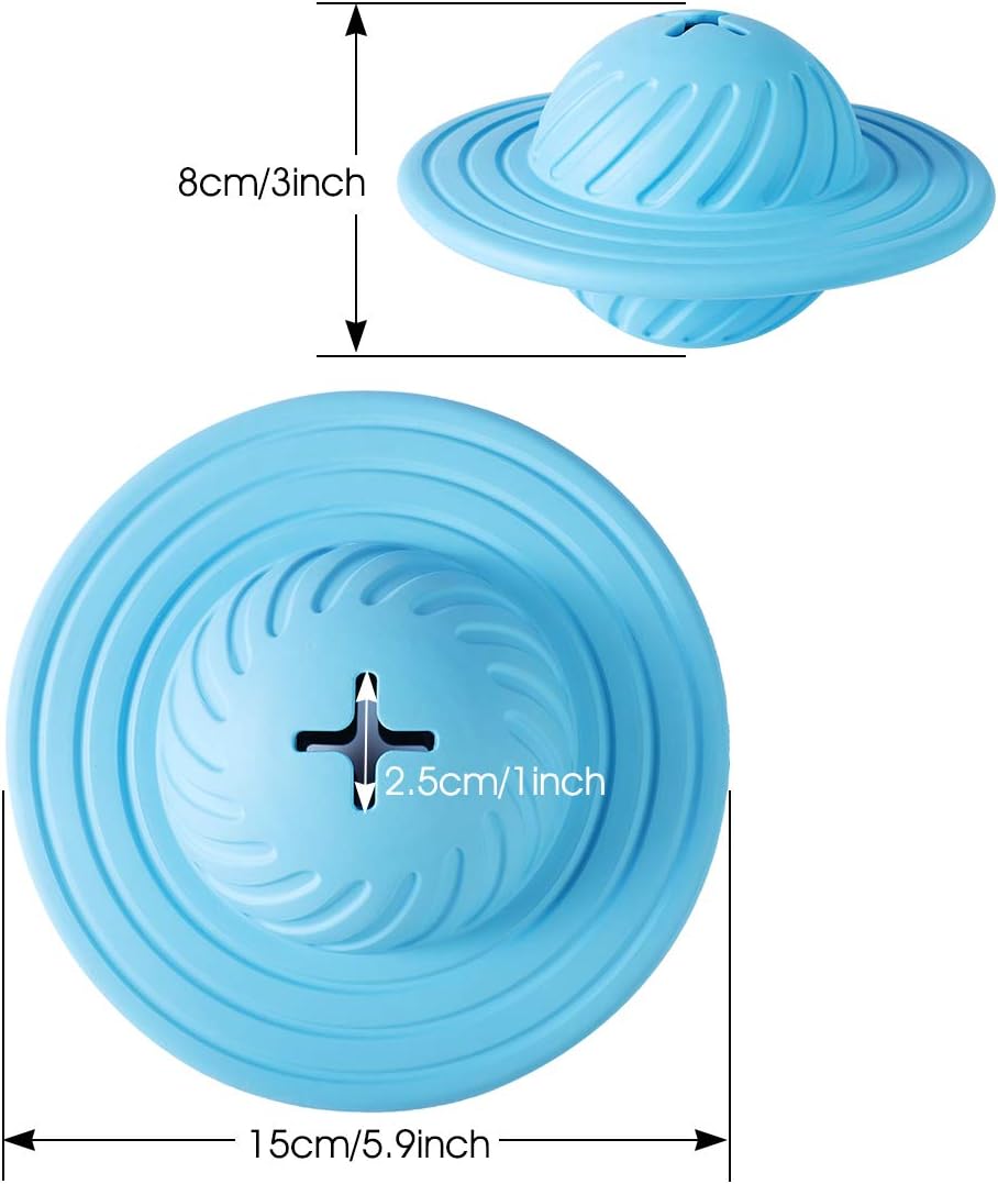 Interactive Ufo Dog Toy - Food Ball with Treat Dispenser for Dogs