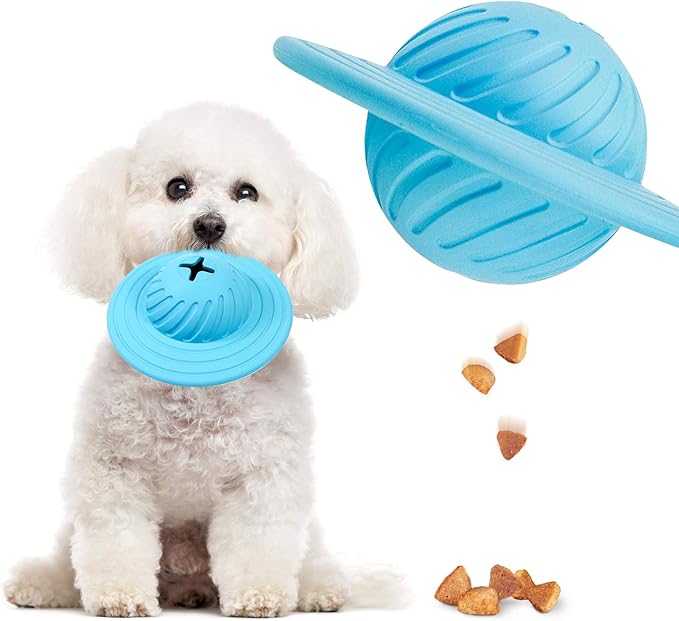 Interactive Ufo Dog Toy - Food Ball with Treat Dispenser for Dogs