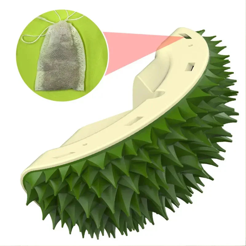 Cat Grooming Brush - Bionic Design with Soft - Tipped Needles for Grooming
