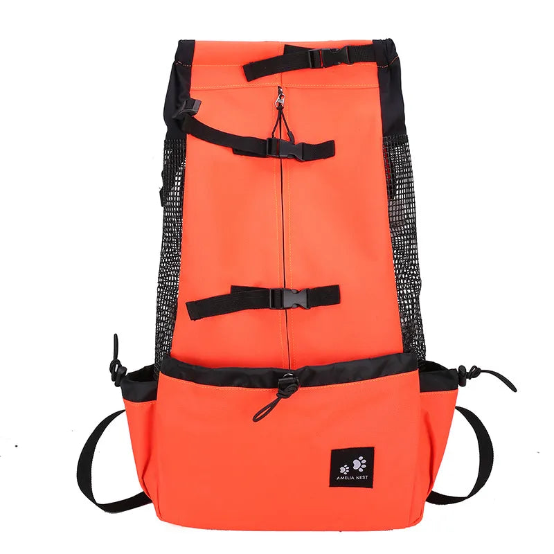 Travel Backpack With Mesh Pockets - Robust Design Adjustable Straps