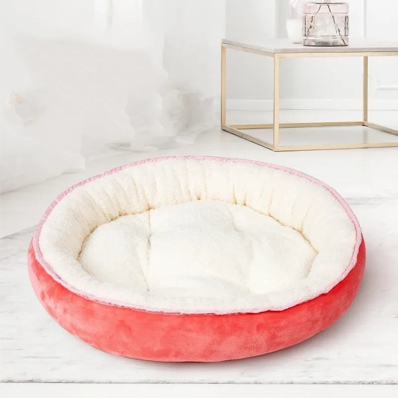 Dog Bed in Dots Design for Comfortable Rest