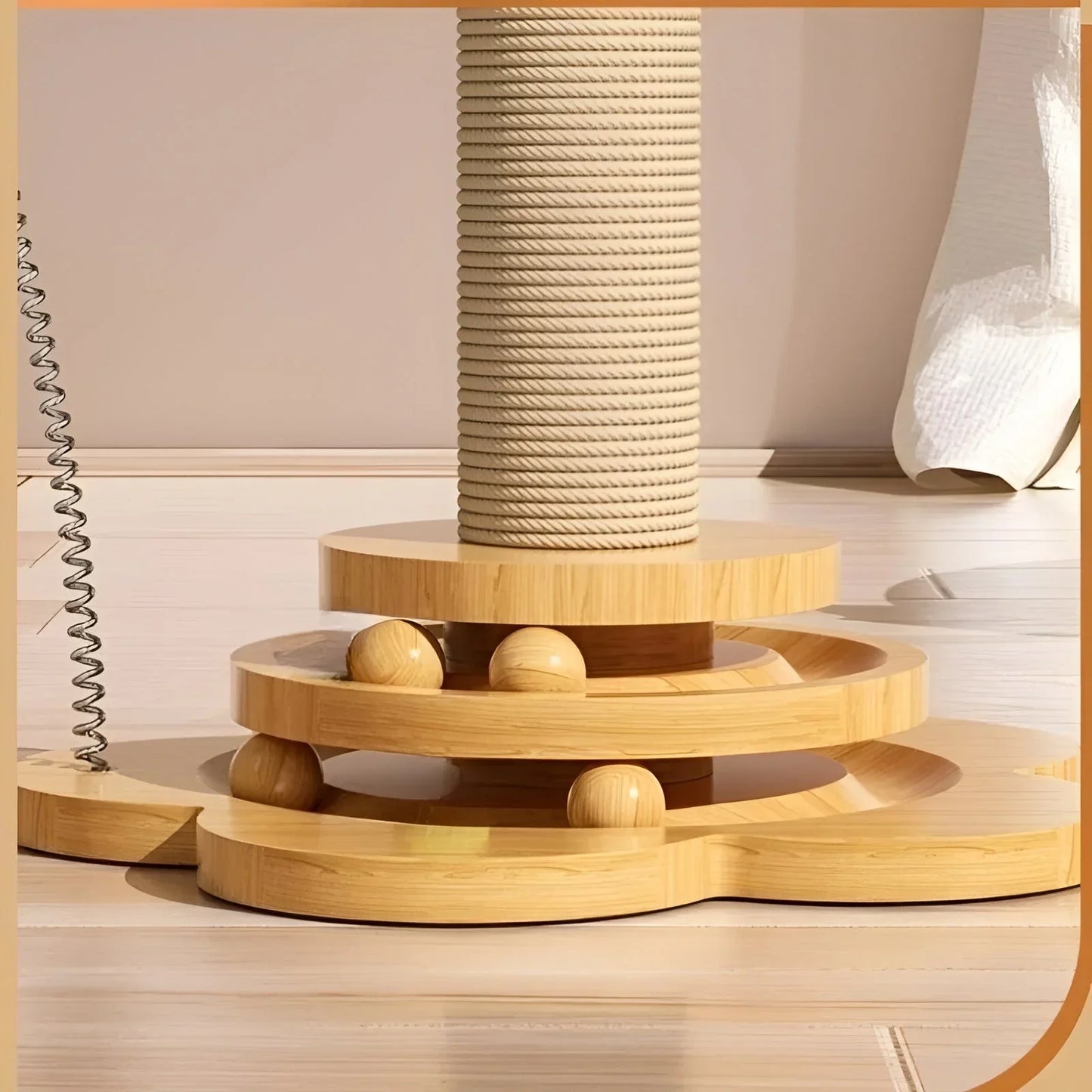 Wooden Toys For Cats 24x40