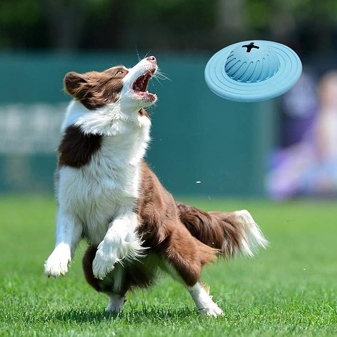Interactive Ufo Dog Toy - Food Ball with Treat Dispenser for Dogs