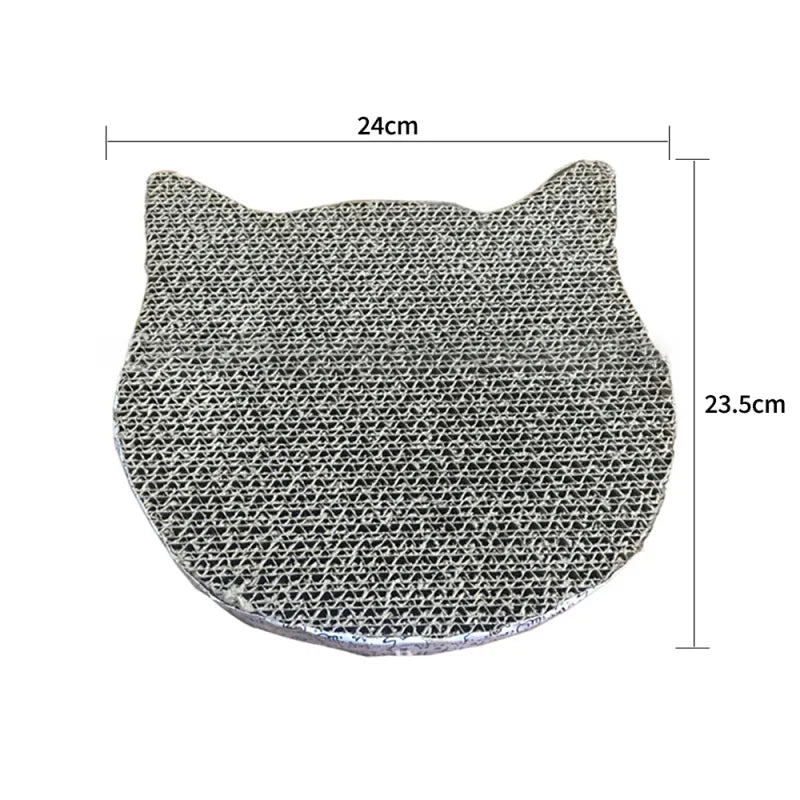 Cat Scratching Mat In Fruit And Animal Shapes - Scratching Board Made Of Corrugated Cardboard