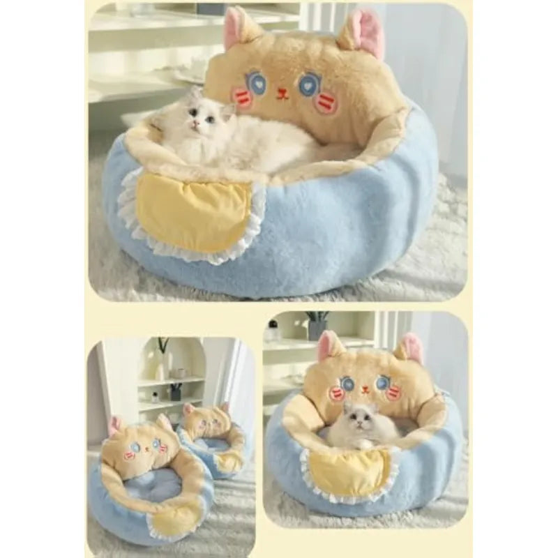 Cosy Cat Bed In A Cute Design - Cosy Bed For Cats And Small Pets
