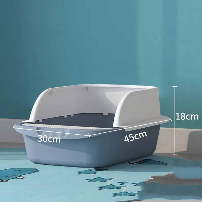 Cat Litter Tray With High Rim - Practical And Hygienic