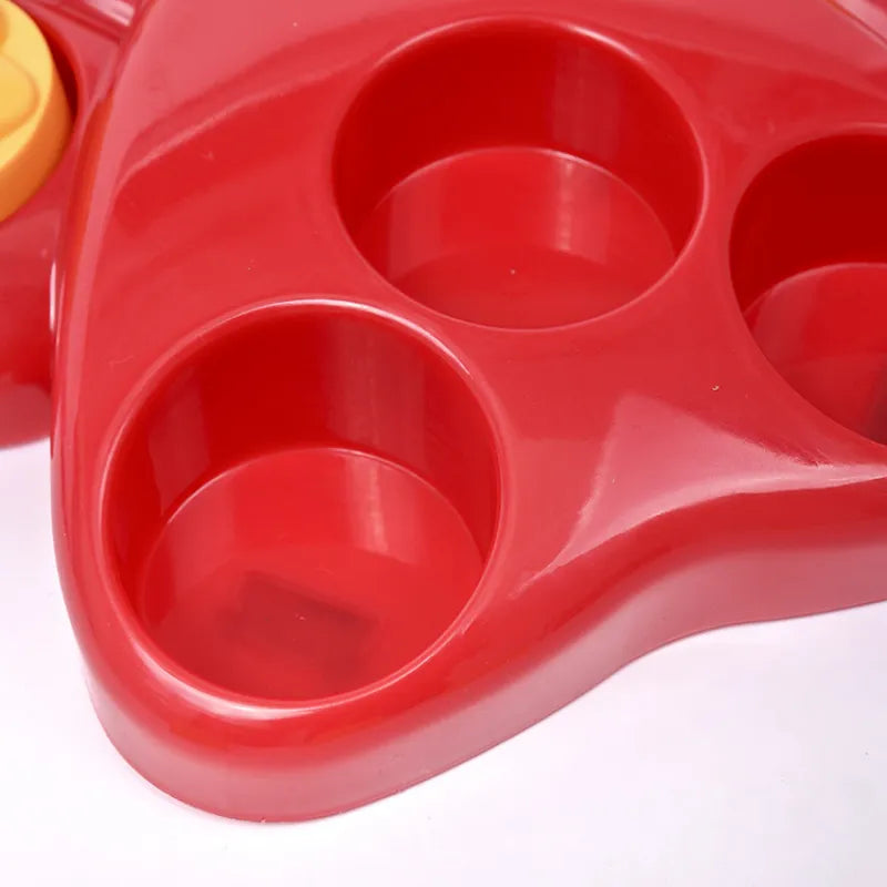 Dog Toy Feeding Station With Paw Design - Interactive Toy For Dogs For Mental Stimulation