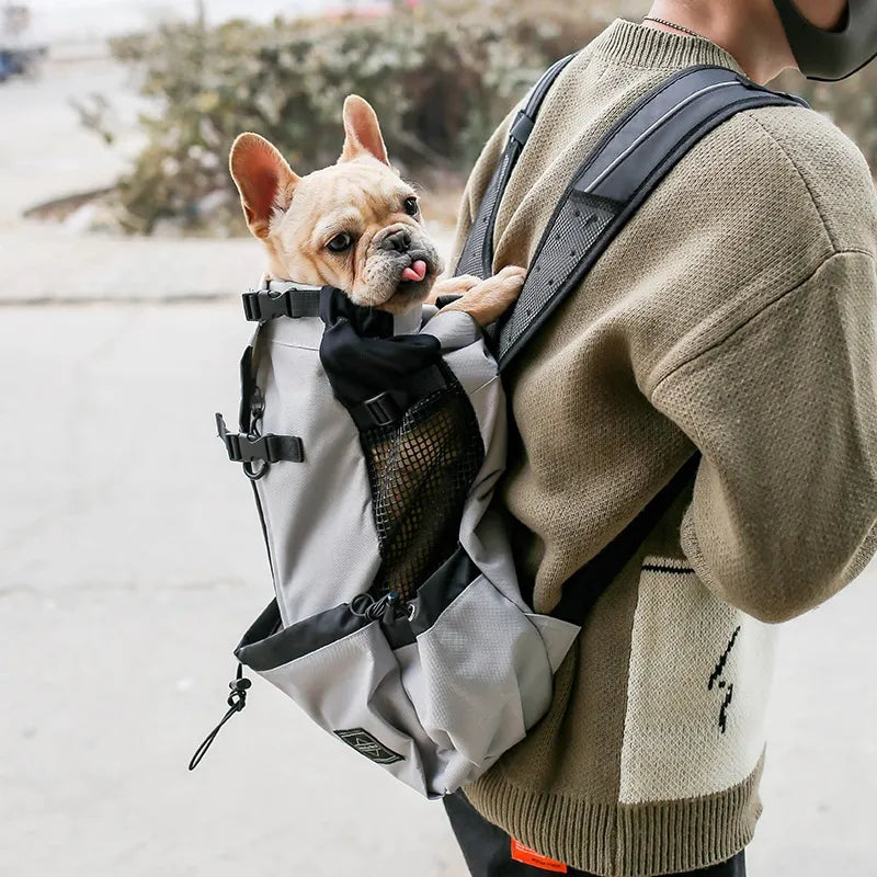 Travel Backpack With Mesh Pockets - Robust Design Adjustable Straps