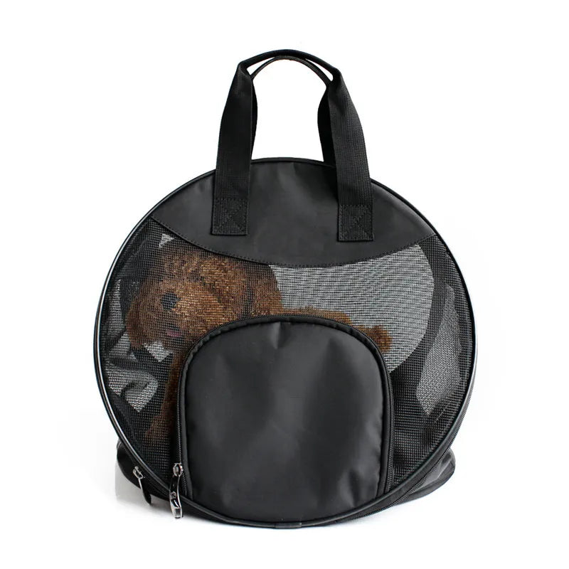 Foldable Pet Carrier Bag - Breathable Carrier Bag For Dogs & Cats