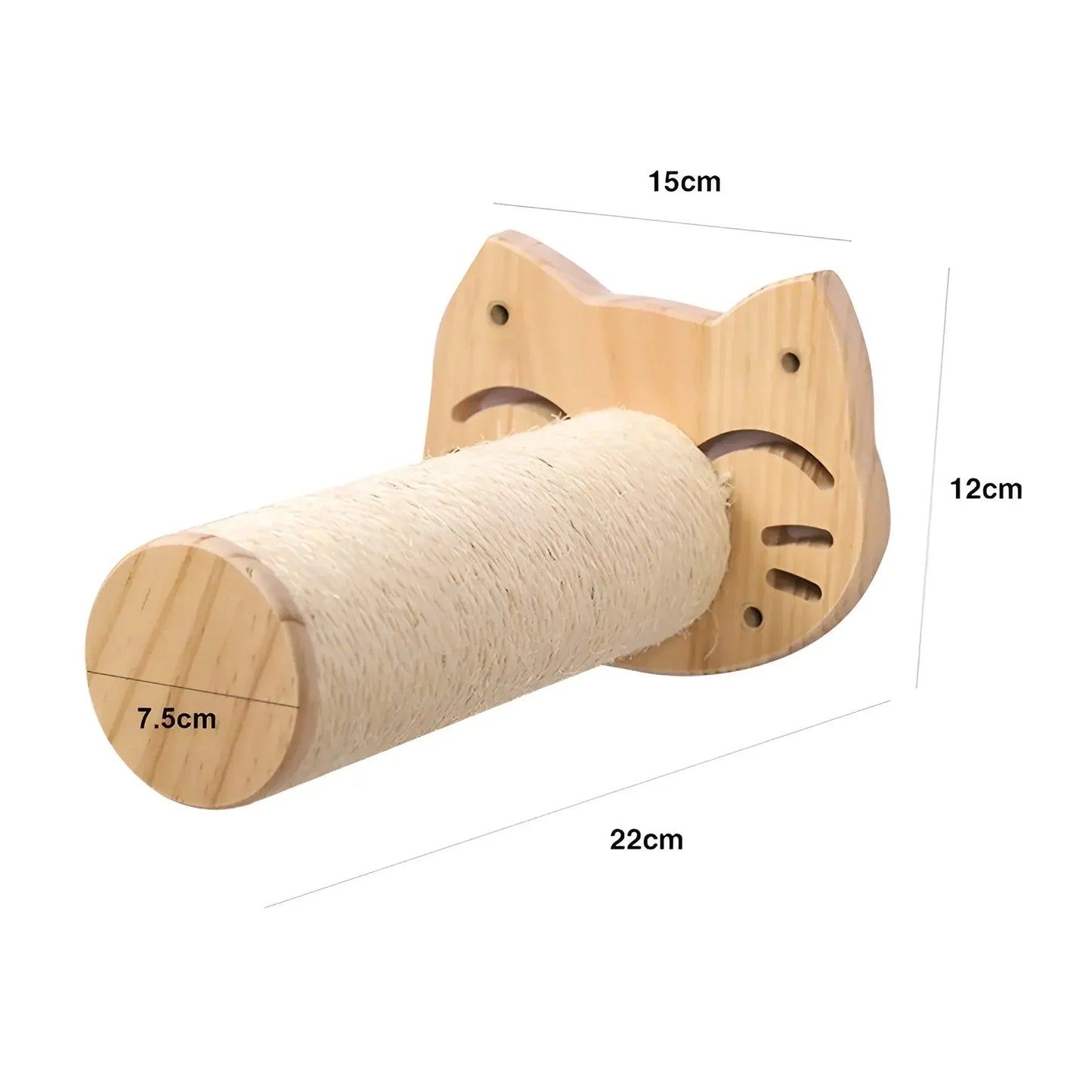 Customizable Cat Wall Scratching Tree